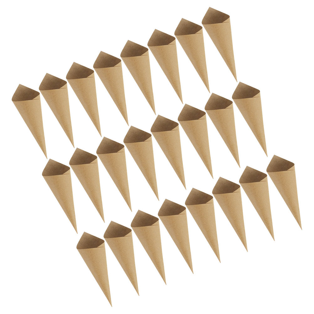 Papercraft Supply Confetti - 90個入りペーパーコンフェッティペタルコーン 折りたたみ式クラフトコーン キャンディホルダー ウェディングパーティー用品 ペーパーコーン コンフェッティコーン