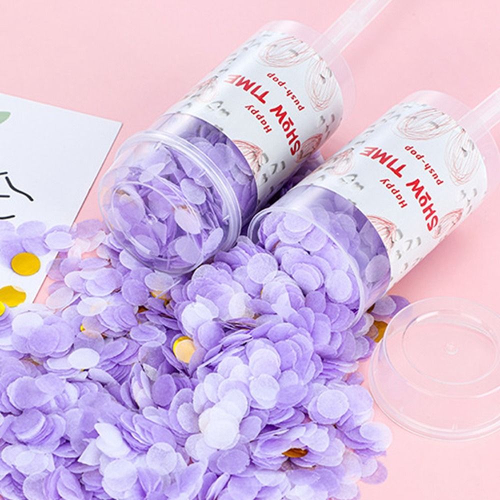 手持ち式記念日ブライダルシャワーカラフル紙吹雪ポッパーチュー - Confetti Cannon Tube のレビューと価格