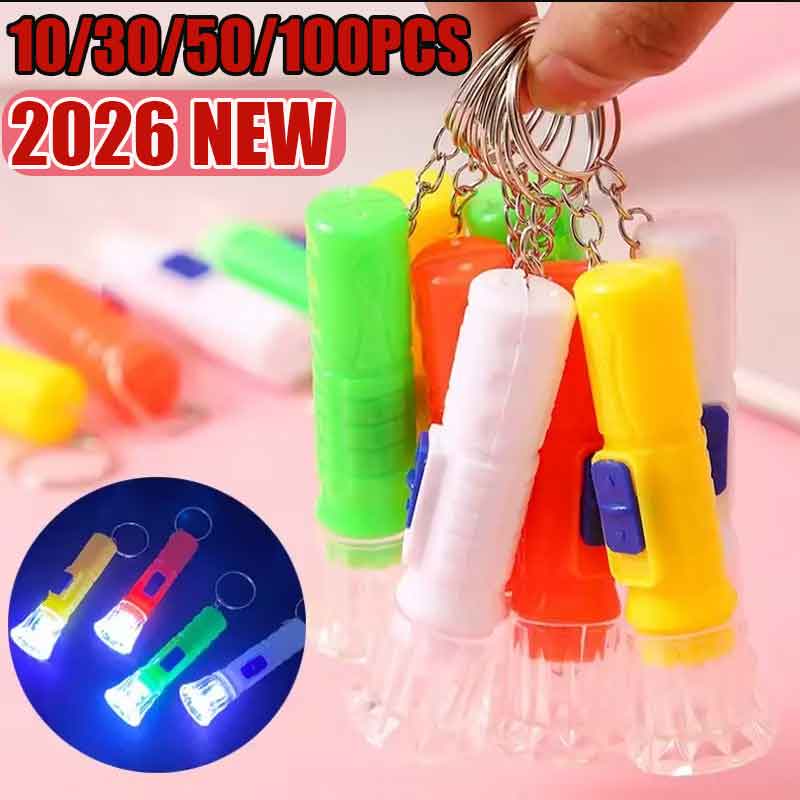 10/30/50/100 個ミニ子供用 LED 懐中電灯ラン - Party Favor Bag のレビューと価格