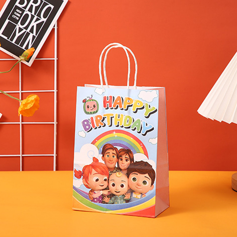 ココメロン パーティーギフトバッグセット かわいい漫画の男の - Party Favor Bag のレビューと価格