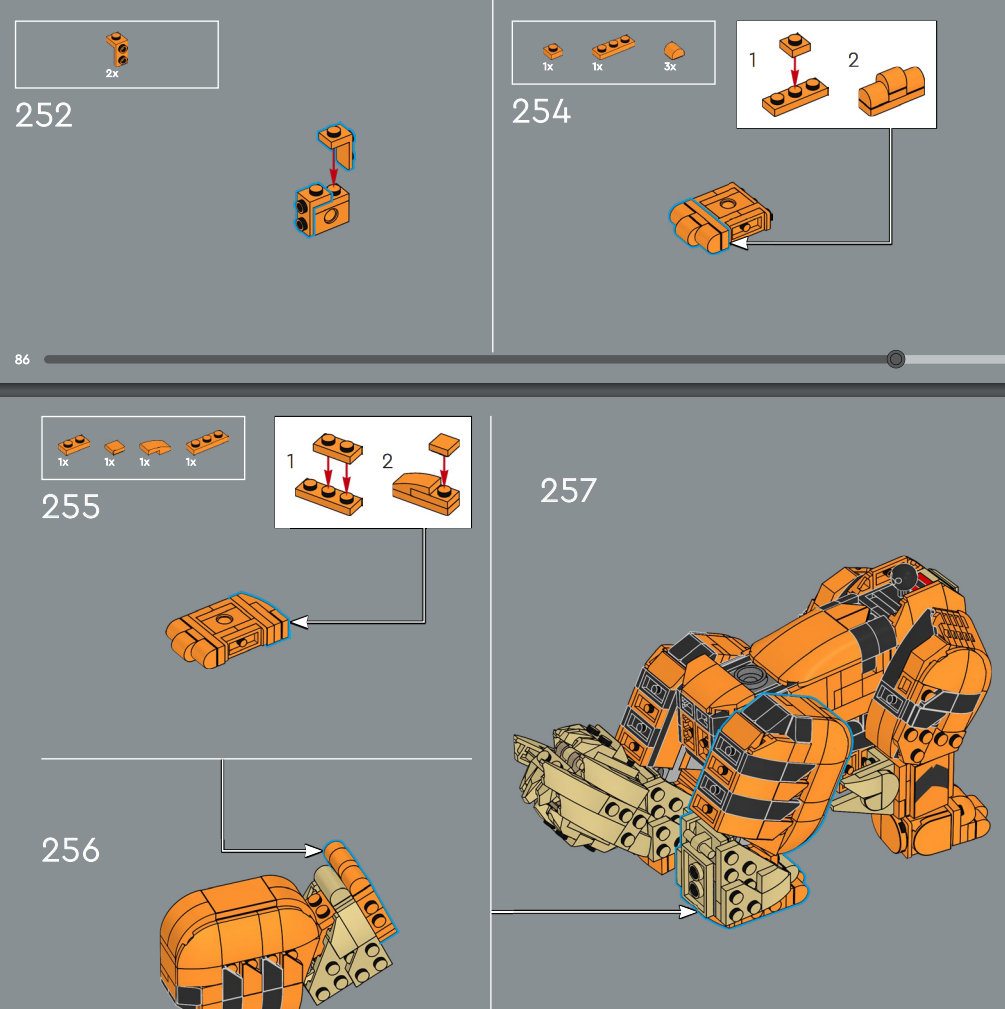 1190ピース 3D多機能風馬フィギュア ビルディングブロッ - Event Party のレビューと価格