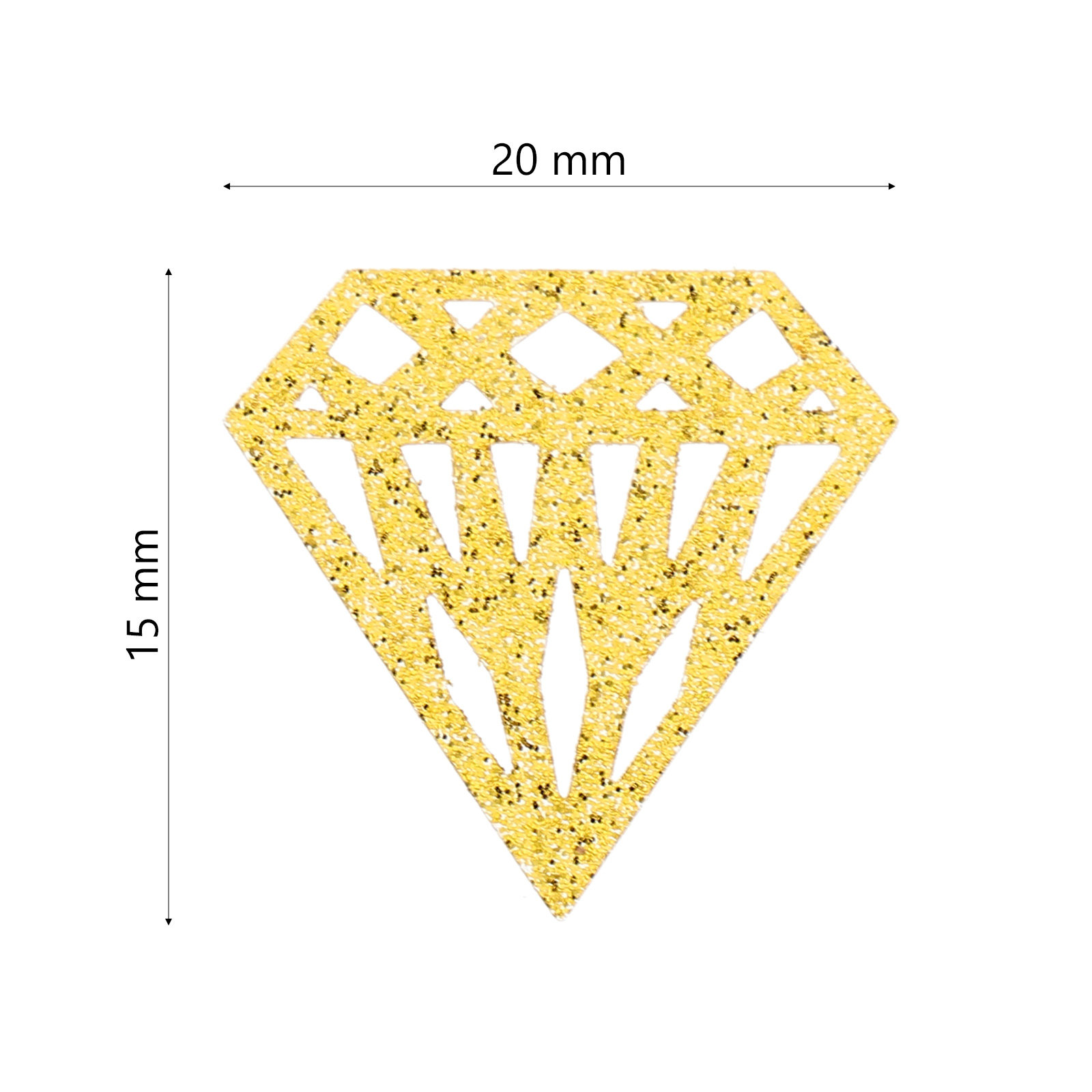 300個入り ウェディングパーティー用コンフェッティ ホロー - Papercraft Supply Confetti のレビューと価格